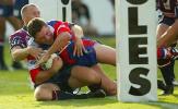 Danny Buderus crosses for a try!