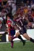 John Morris gets away.