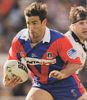 Andrew Johns in a gap.
