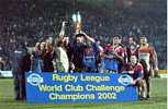 Bradford celebrate winning the 2002 World Club Challenge!