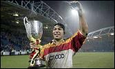 Lesley Vainikolo celebrates the Bulls win.
