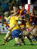 Daniel Abraham makes short work of Jason Stevens.