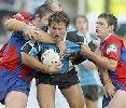 The Knights make short work of Jason Stevens.
