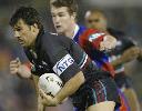 Ryan Girdler making a break.