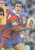 Andrew Johns sums up his options, in the wet conditions.