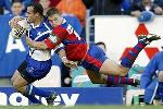 Daniel Abraham tackles Hasim El Masri.