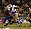 Matthew Gidley proving hard to stop.