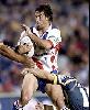 Andrew Johns in his last game for the year.