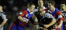 Matthew Jobson and Mark Hughes wrap up Jerry Seuseu.