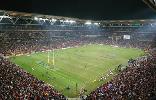 The splendid sight of Suncorp Stadium before the match.