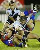 Henry Fa'afili is shown the ground.
