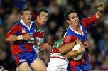 Danny Buderus makes yet another fine run.
