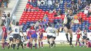 The Cowboys score a match-winning try ...