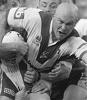 ... beating South Sydney defenders ...
