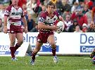 Shane Dunley on the run.