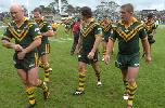 Ben Kennedy is among the disappointed Aussies trudging off - bummer!