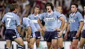 The Blues concede a try.