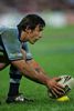 Andrew Johns but the ball on the tee ...