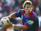 Kurt Gidley tries to spark things late in the match.