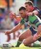 Marshall Chalk beats Steve Witt to a loose ball.