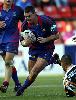 Steve Simpson with another barnstorming run ...