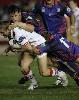 Josh Perry tackles Nick Youngquest.