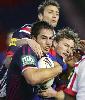 Adam Woolnough with a super charge.