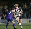 Ben Hannant lines up Dane Campbell.