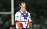 Andrew Johns looks to the heavens ...