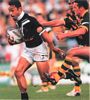 Danny Buderus can't stop Nigel Vagana from racing away for the match-winner.