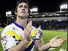 Andrew Johns thanks the crowd.