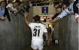 Andrew Johns bids farewell to the Wolves for 2005.