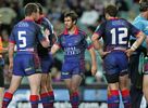 Andrew Johns tries to inspire some passion in his side ...