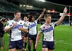 Brisbane salute their hardy band of loyal supporters.