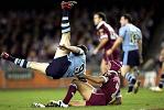 Danny Buderus smashes into ...