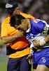 Matt Utai is helped off - the verdict? BROKEN RIBS!