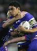 Willie Tonga on attack - but his defence was terrible.