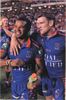 Matthew Gidley congratulates Milton Thaiday on a top-notch match.