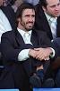 Andrew Johns watches in the crowd.