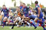 Brett Hodgson on the burst.