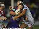 Kurt Gidley, having a dead-set shocker, is smashed.