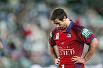 Andrew Johns is disappointed with another thrashing.