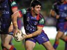 Luke Quigley runs a bit, then passes, by the looks of it!