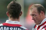 Craig Fitzgibbon suffers the agony of defeat.