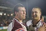 On the sideline, Jason King and Chris Hicks are ecstatic.