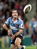 Jarrod Mullen spins a nice pass out.