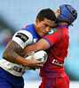 Sonny Bill Williams, no chance of evading Todd Polglase's tackle.