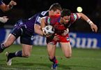 Kurt Gidley has Anthony Quinn in tow.