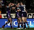 Melbourne go whoop-dee-doo when they score another try.