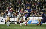 Terence Seu Seu makes a top notch run.